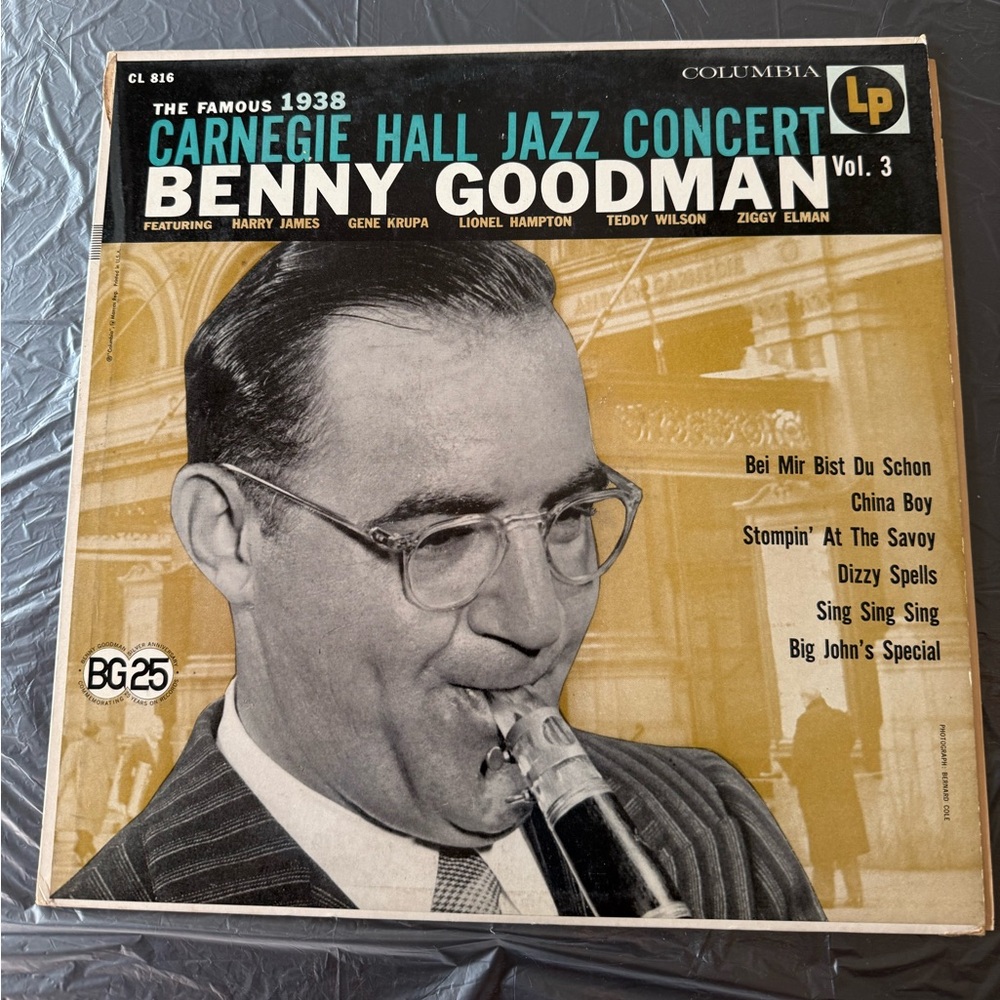 Columbia Carnegie Hall Jazz Concert Vinyl